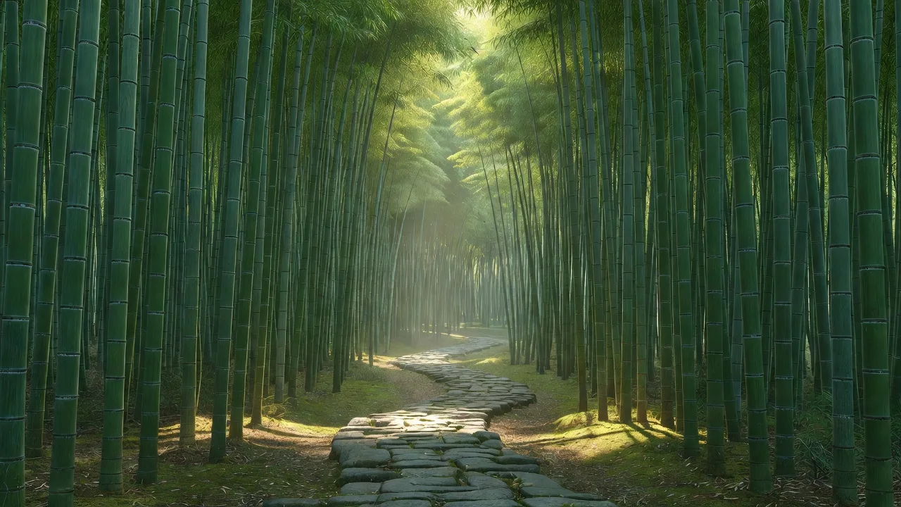 嵐山の竹林