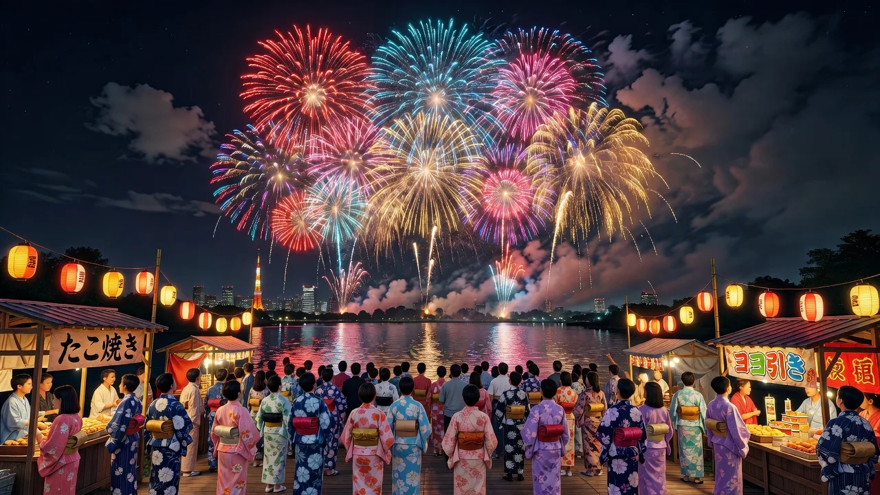夏の花火大会